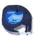 CINTA ROTULADORA LETRATAG 12MMX4M NEGRO/AZUL DYMO S0721650