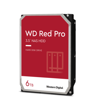 Western Digital Red Pro disco duro interno 6 TB 7200 RPM 256 MB 3.5\" SATA