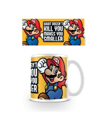 TAZA DESAYUNO SUPER MARIO MAKES YOU SMALLER PYRAMID INTERNATIONAL REDSTRING MG24469
