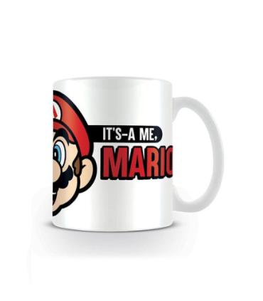 TAZA DESAYUNO SUPER MARIO ITS A ME - MARIO PYRAMID INTERNATIONAL REDSTRING MG24845