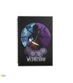 CUADERNO WEDNESDAY CON CELLO 14,5X21 CM CINEREPLICAS REDSTRING CR5174