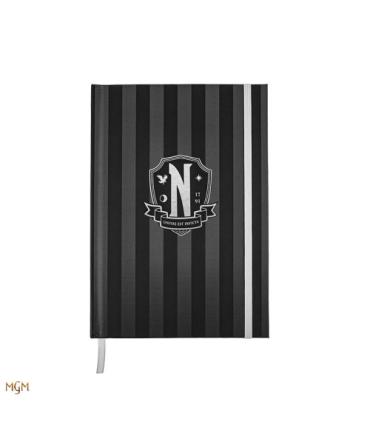 CUADERNO NEVERMORE ACADEMY 14,5X21 CM CINEREPLICAS REDSTRING CR5171