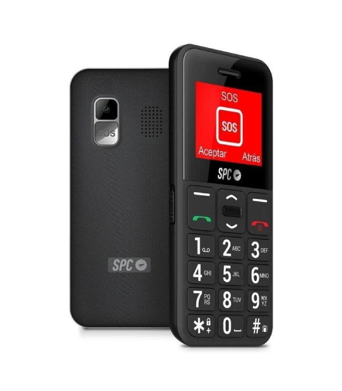 Telfono Mvil SPC Fortune 2 Pocket Edition para Personas Mayores/ Negro