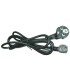 CABLE ALIMENTACION GEMBIRD SCHUKO A C13 90 GRADOS 1,8M