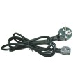 Cable Alimentacion Gembird Schuko A C13 90 Grados 1,8M
