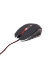 Raton Gaming Gembird Usb Negro/Rojo