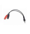 Cable Audio Gembird Spliter Conector 3,5Mm