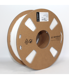 FILAMENTO GEMBIRD PLA BLANCO, 1,75 MM, 1 KG