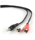 CABLE AUDIO GEMBIRD CONECTOR 3,5MM A RCA 5M