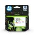 HP Cartucho de tinta original 301XL de alta capacidad Tri-color