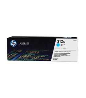 HP Cartucho de tóner 312A cian para LaserJet