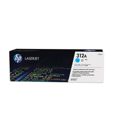 HP Cartucho de tóner 312A cian para LaserJet