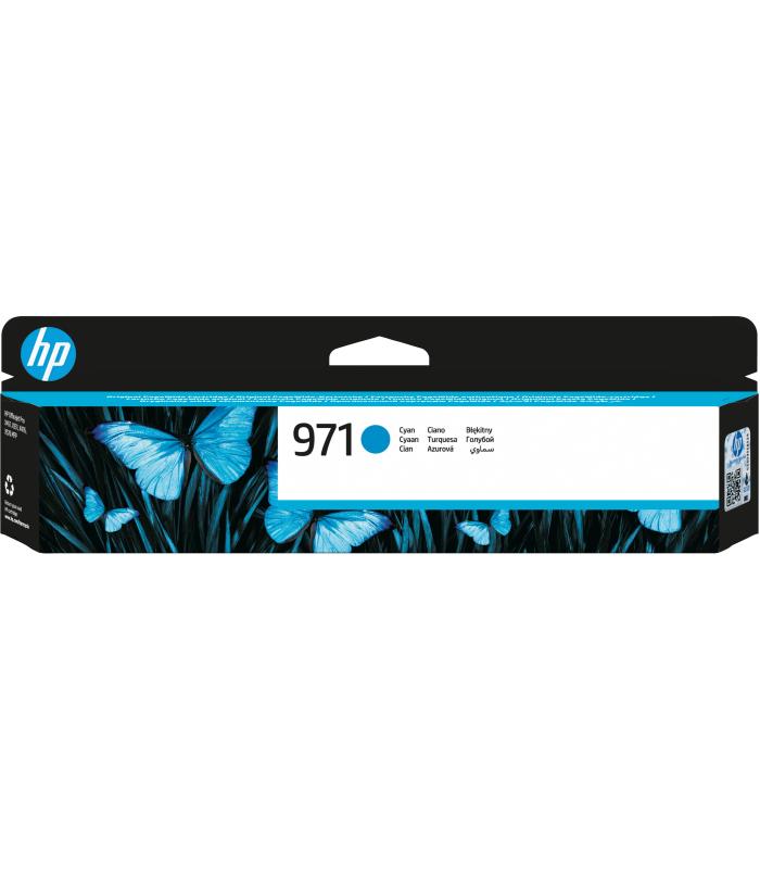 HP Cartucho de tinta original 971 cian