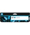 HP Cartucho de tinta original 971 cian