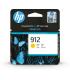 HP Cartucho de tinta Original 912 amarillo
