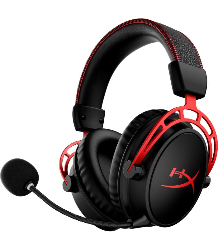 HyperX Cloud Alpha - Auriculares inalámbricos gaming (negro y rojo)