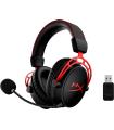 HyperX Cloud Alpha - Auriculares inalámbricos gaming (negro y rojo)