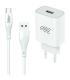 Cargador de Pared Myway MYWEPAK0002/ 1xUSB + Cable USB Tipo-C/ 15W