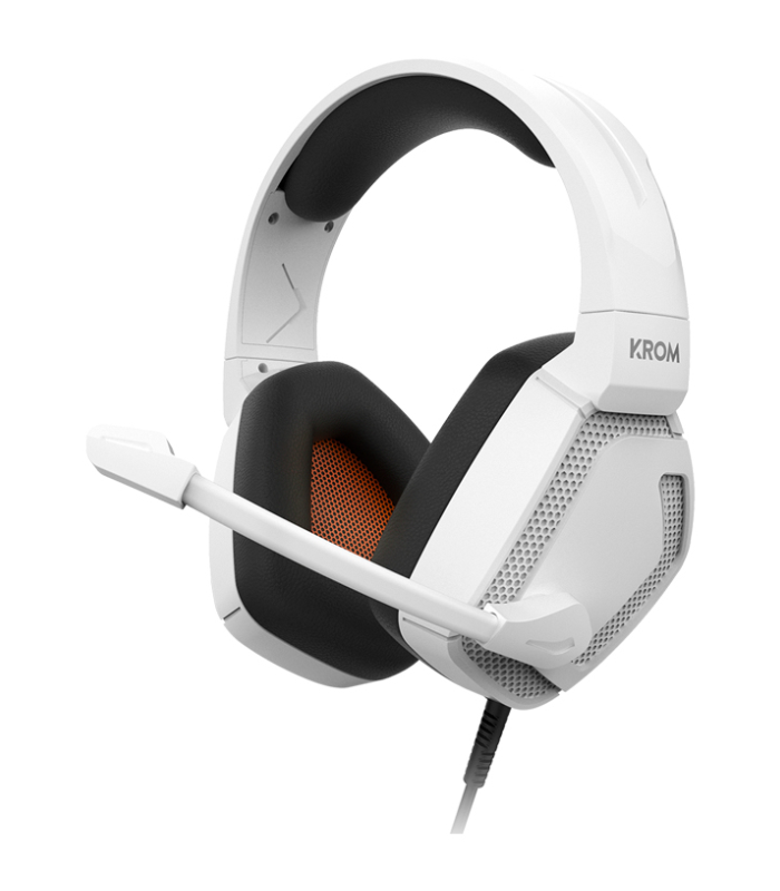 AURICULAR GAMING KROM KOPA PRO STEREO BLANCO