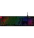 HyperX Teclado mecánico gaming Alloy Origins PBT HX rojo