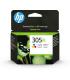 HP Cartucho de tinta Original 305XL de alta capacidad tricolor