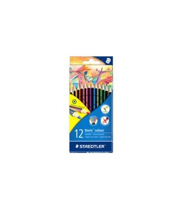 ESTUCHE 12 LAPICES DE COLORES NORIS COLOUR SURTIDOS STAEDTLER 185 C12