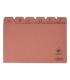 INDICE FICHEROS CARTON CUERO A-Z (200X120 MM) N. 4 MARIOLA 3104