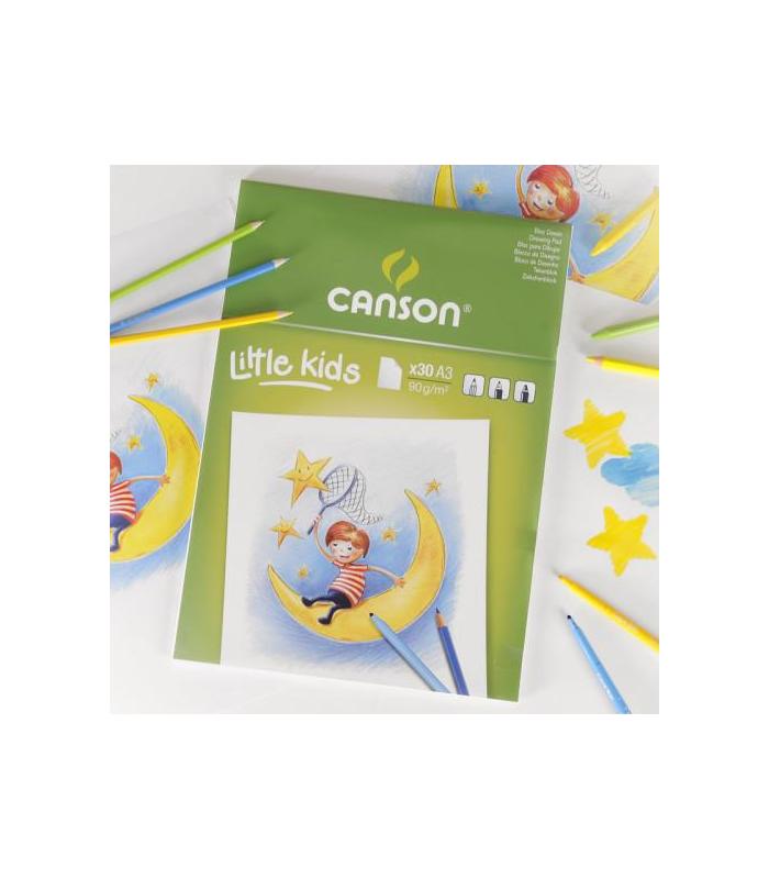 Canson Bloc de dibujo para nios Art Craft