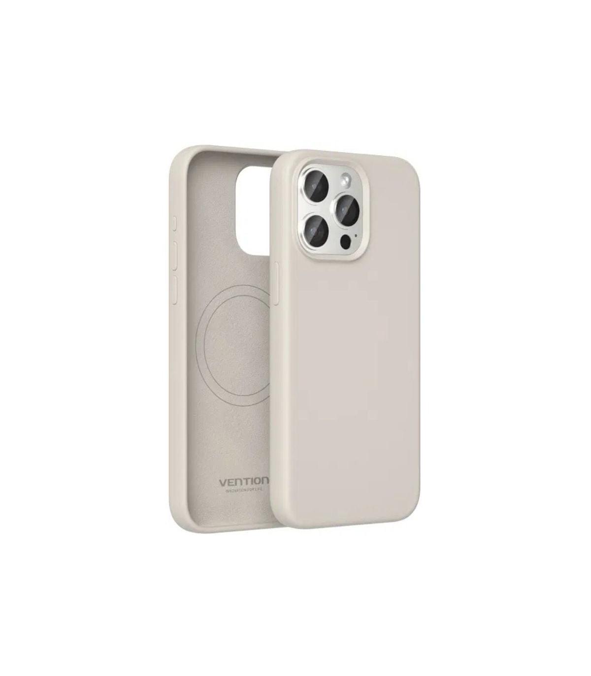 Funda Silicona con Magsafe Vention KUEM0-20/ Compatible con iPhone 14 Plus/ Gris Grava