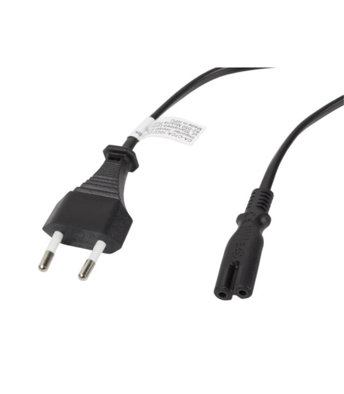 CABLE LANBERG DE ALIMENTACION OCHO CEE 7/16 A IEC320 C7  NEGRO 3M