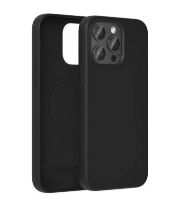 Funda Silicona con Magsafe Vention KUFB0-10/ Compatible con iPhone 15/ Negra