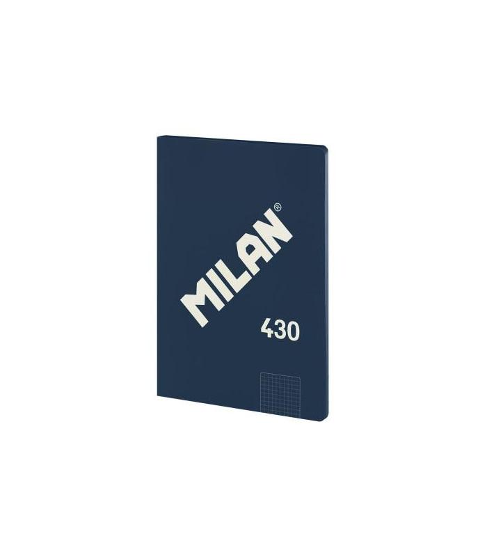 LIBRETA ENCOLADA, PAPEL CUADRICULADO, 48 HOJAS A4, SERIE 1918, AZUL MILAN 57243G48B