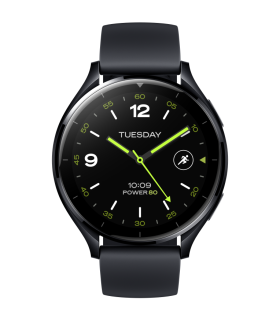 SMARTWATCH XIAOMI WATCH 2 BLACK CASE WITH BLACK TPU STRAP