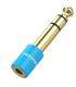Adaptador Jack Vention VAB-S01-L/ Jack 6.5 Macho - Jack 3.5 Hembra/ Azul