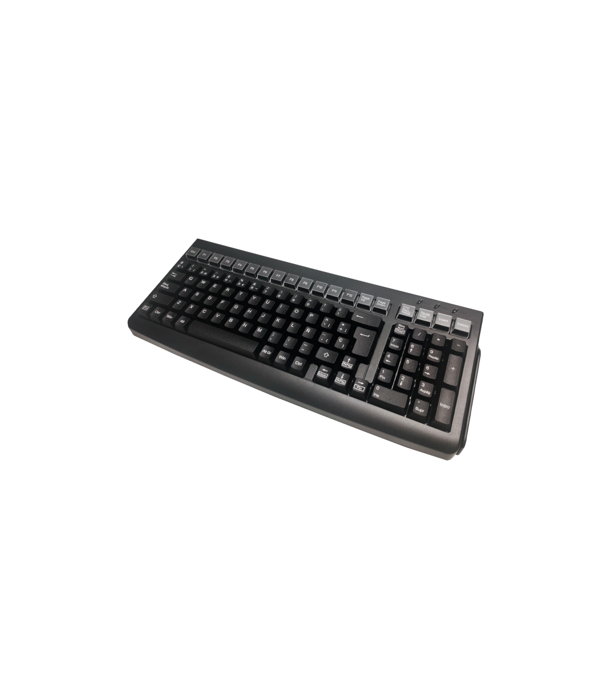 TECLADO POS MUSTEK MKB-800. BANDA MAGNETICA 3PISTAS. USB. NEGRO.