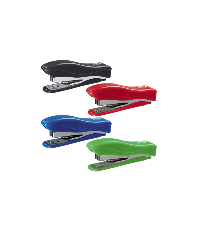 GRAPADORA PETRUS LILIPUT 200 RECYCLE + 1 CAJA GRAPAS 23/6 - 200 COLORES SURTIDOS (ROJO, AZUL, VERDE, NEGRO) PETRUS 628839