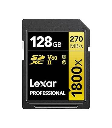 Lexar LSD1800128G-BNNNG memoria flash 128 GB SDXC UHS-II Clase 10