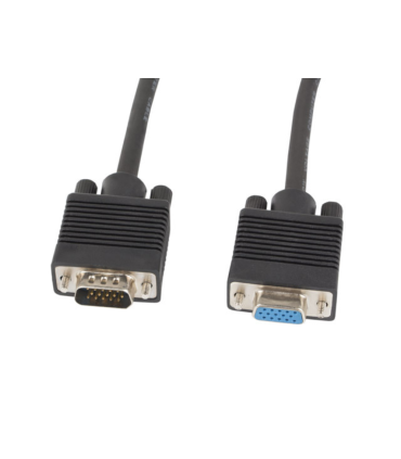 CABLE VGA LANBERG MACHO HEMBRA FERRITA NEGRO 3 M