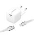 Intenso | Cargador pared GaN W30C USB-C|blanco