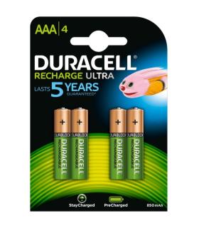Duracell Pila Recargable HR03 AAA 900mAh Blister*4
