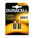 Duracell Pila Alcalina MN21 LR23A 12V Blister*2