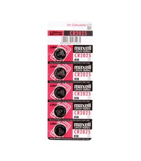 Maxell  Pila Botn Litio CR2025 3V Blister*5