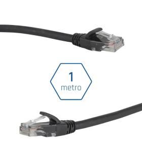 iggual Latiguillo CAT6 UTP LSZH 1 metro negro
