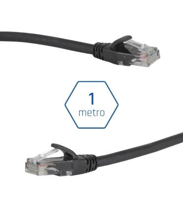 iggual Latiguillo CAT6 UTP LSZH 1 metro negro