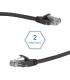 iggual Latiguillo CAT6 UTP LSZH 2 metros negro