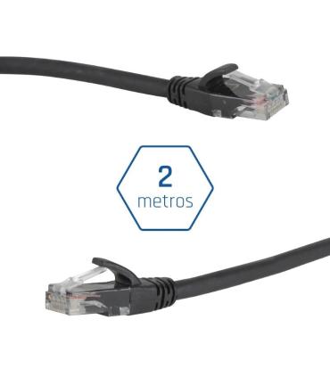 iggual Latiguillo CAT6 UTP LSZH 2 metros negro