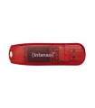 Intenso 3502491 Lpiz USB 2.0 Rainbow 128GB Rojo