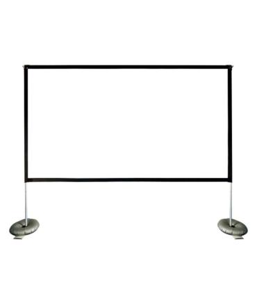 iggual Pantalla exterior portable 100" 221x124 cm