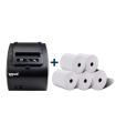 iggual IGG316641+IGG317655 impresora de etiquetas Inyección de tinta térmica 203 x 203 DPI 260 mm/s Alámbrico Ethernet