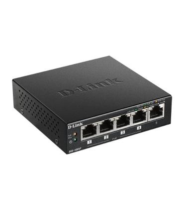 D-Link DGS-1005P E switch No administrado Gigabit Ethernet (10 100 1000) Energía sobre Ethernet (PoE) Negro